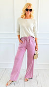 Daydream Lounge Pants - Lt. Rose-100 Pants-Zenana-Coastal Bloom Boutique, find the trendiest versions of the popular styles and looks Located in Indialantic, FL