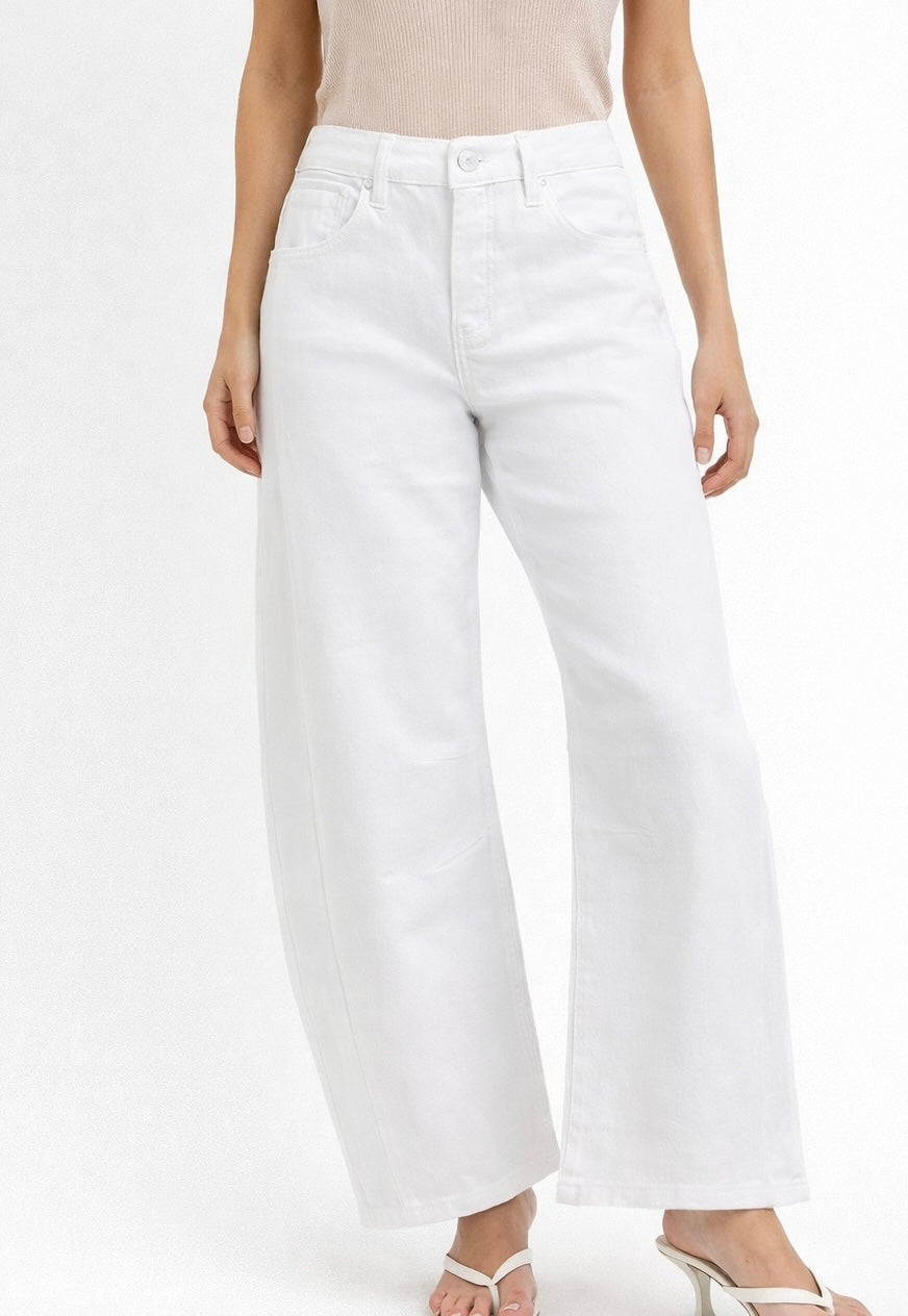 Sculpted Ease Barrel Pants