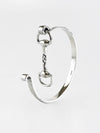 Silver Horse Bit Link Bracelet-Chasing Bandits-Coastal Bloom Boutique, find the trendiest versions of the popular styles and looks Located in Indialantic, FL