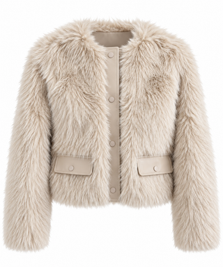 Plush Cropped Jacket