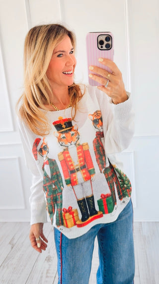 Nutcracker Tigers Italian St Tropez Knit
