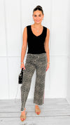 Power Play Contrast Panel Pants-170 Bottoms-BIBI-Coastal Bloom Boutique, find the trendiest versions of the popular styles and looks Located in Indialantic, FL