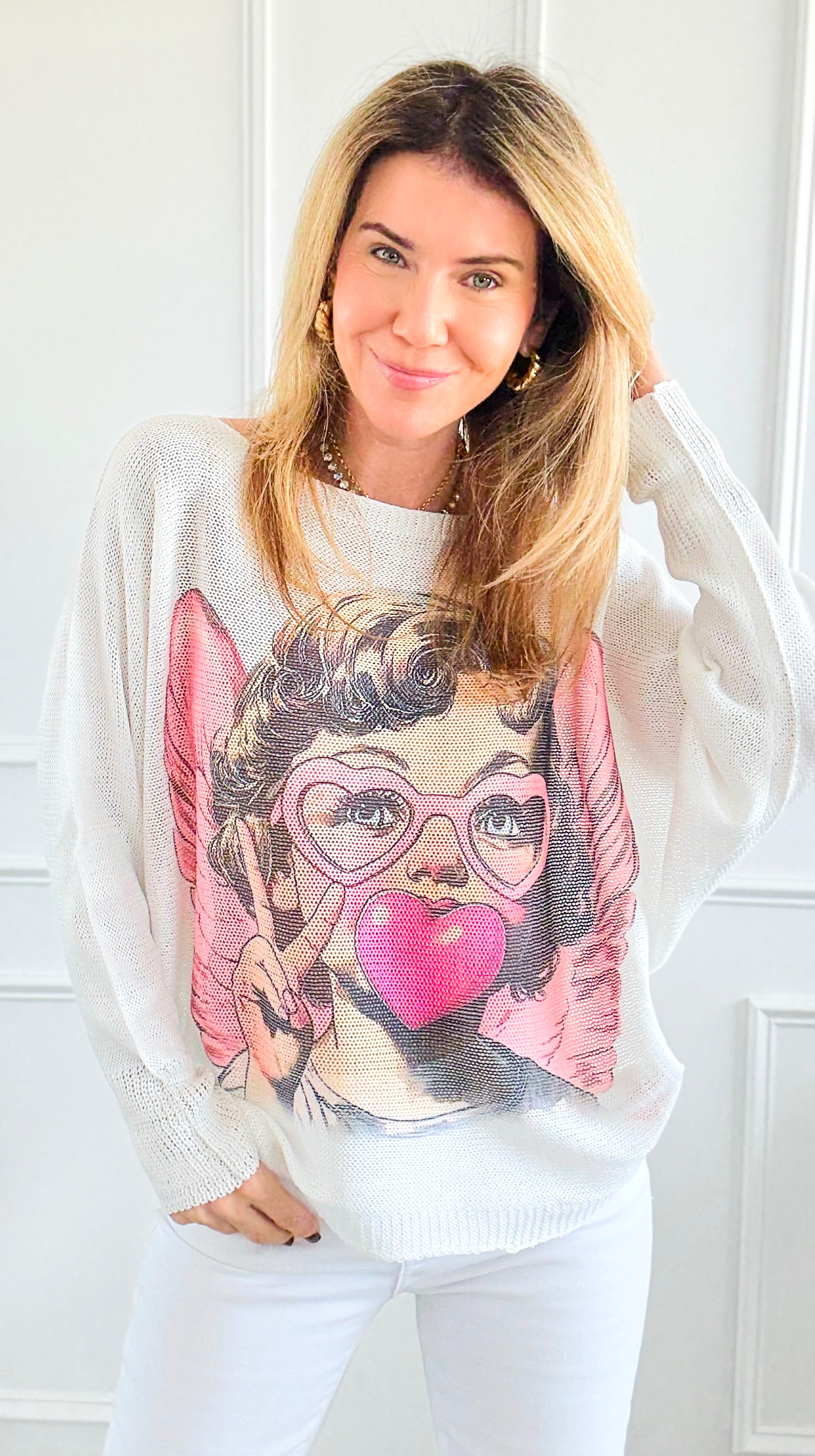 Sweet Cupid Italian St Tropez Knit