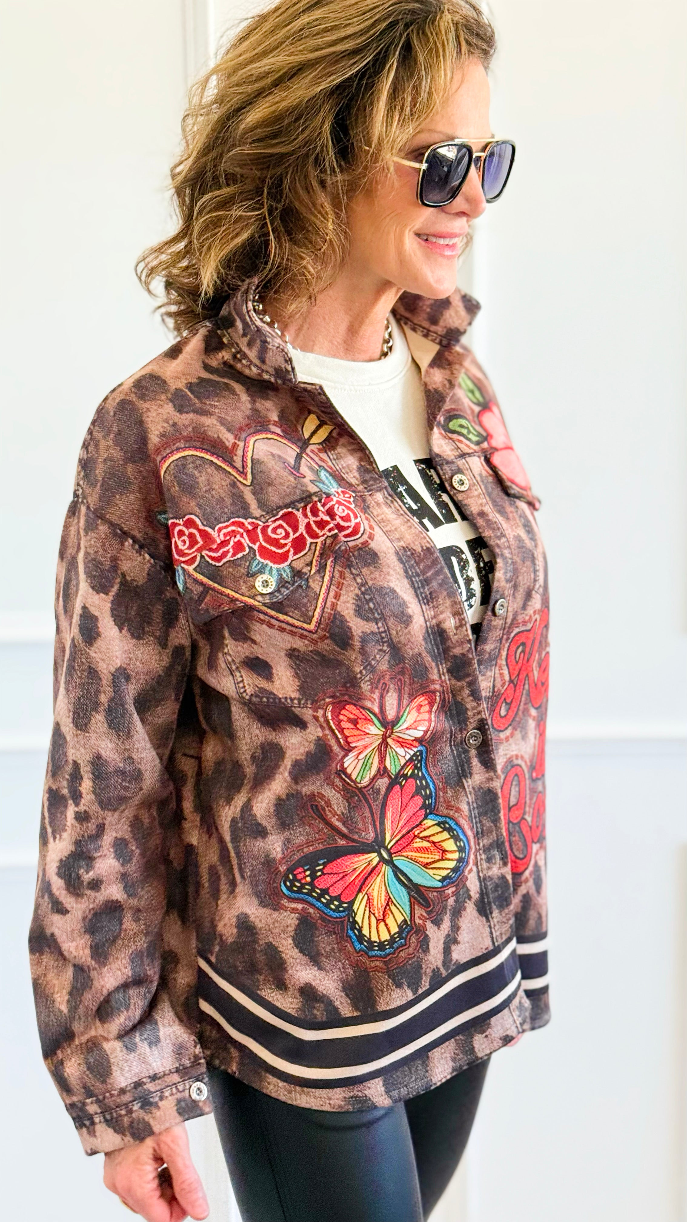 Keep It Cosy Italian Jacket-160 Jackets-Italianissimo-Coastal Bloom Boutique, find the trendiest versions of the popular styles and looks Located in Indialantic, FL
