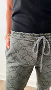 Darling Italian Joggers - Army Green-180 Joggers-Germany-Coastal Bloom Boutique, find the trendiest versions of the popular styles and looks Located in Indialantic, FL