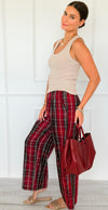 Wide-Leg Cotton Lounge Pants-170 Bottoms-Blu Pepper-Coastal Bloom Boutique, find the trendiest versions of the popular styles and looks Located in Indialantic, FL