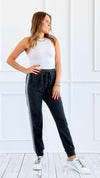 Easy Street Knit Joggers-180 Joggers-mystree-Coastal Bloom Boutique, find the trendiest versions of the popular styles and looks Located in Indialantic, FL