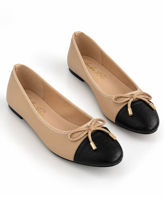 Quiet Grace Ballet Flats - Nude