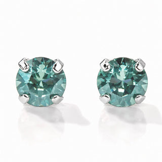 Aurora Stud Earrings - Teal - Katora