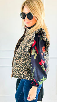 Le Puff Sauvage Vest-160 Jackets-JODIFL-Coastal Bloom Boutique, find the trendiest versions of the popular styles and looks Located in Indialantic, FL