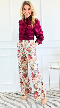 Garden Reverie Wide Leg Pants