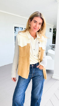 Snowfall Luxe Colorblock Jacket