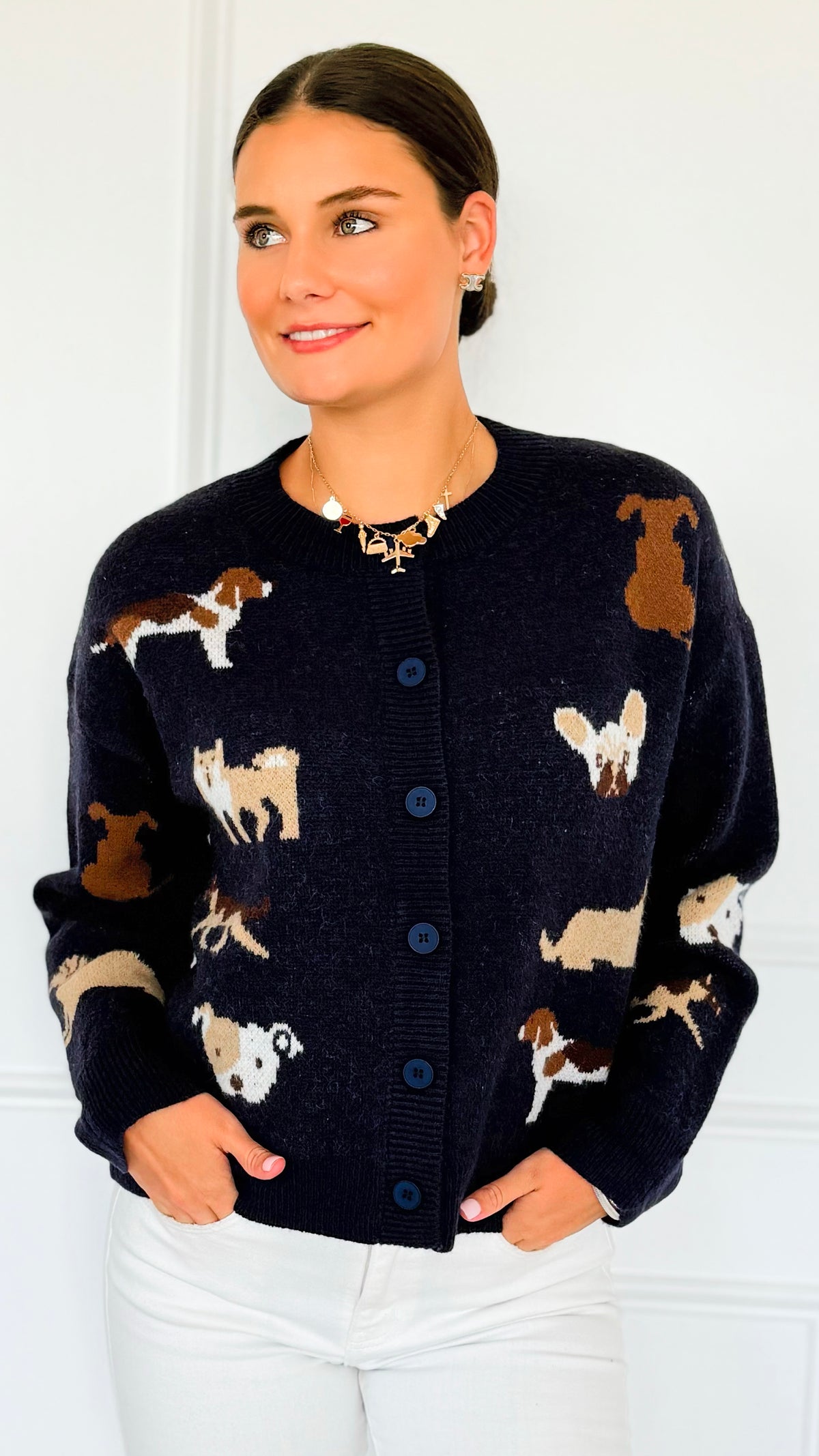 CardiCanine Cardigan Sweater-Coastal Bloom-Coastal Bloom Boutique, find the trendiest versions of the popular styles and looks Located in Indialantic, FL