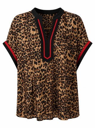 Leopard Tunic Top
