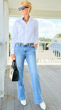 Harbor Slouchy Straight Leg Jeans