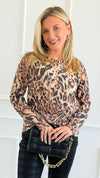 Soft Prowess Printed Top-110 Long Sleeve Tops-sew in love-Coastal Bloom Boutique, find the trendiest versions of the popular styles and looks Located in Indialantic, FL