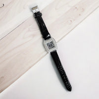 CZ Shining Star Leather Watch-230 Jewelry-Chasing Bandits-Coastal Bloom Boutique, find the trendiest versions of the popular styles and looks Located in Indialantic, FL