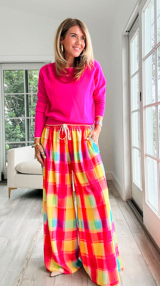 Sunset Spritz Riviera Italian Pants