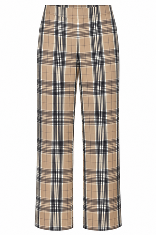 Plaid Ankle Pants