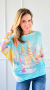 Dreamsicle Italian St Tropez Knit-140 Sweaters-Italianissimo-Coastal Bloom Boutique, find the trendiest versions of the popular styles and looks Located in Indialantic, FL