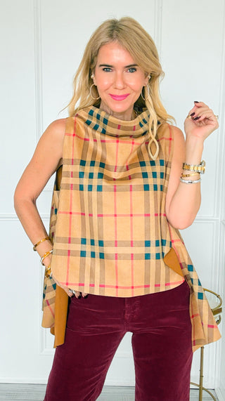 Modern Edge Printed Italian Top - BB Statement
