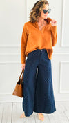 Dotted Debut Pant-170 Bottoms-DAVI & DANI-Coastal Bloom Boutique, find the trendiest versions of the popular styles and looks Located in Indialantic, FL