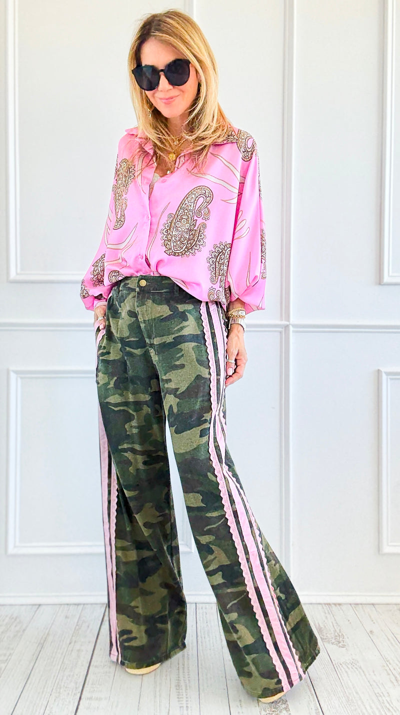 The Off-Duty Jungle Pants-170 Bottoms-ODDI-Coastal Bloom Boutique, find the trendiest versions of the popular styles and looks Located in Indialantic, FL