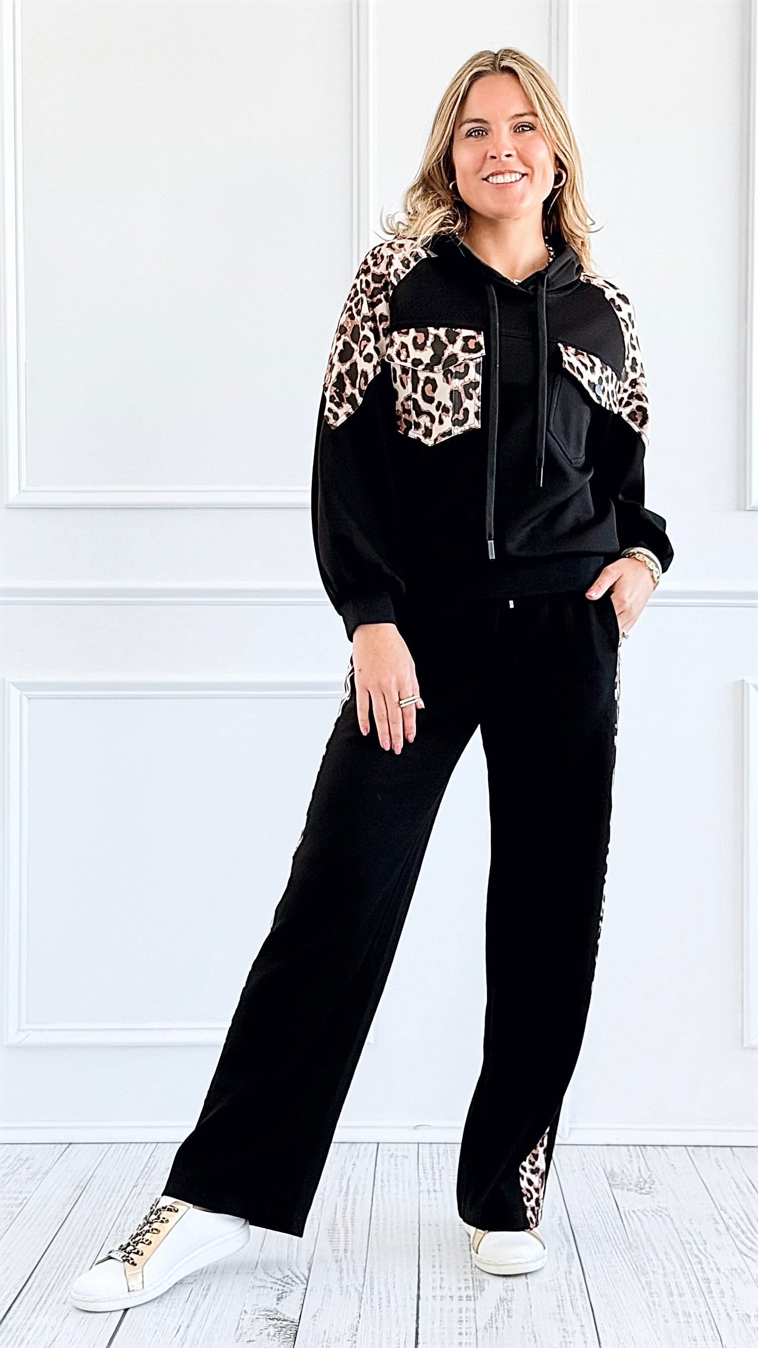 Wild Side Lounge Set-210 Loungewear/Sets-7Mango7-Coastal Bloom Boutique, find the trendiest versions of the popular styles and looks Located in Indialantic, FL