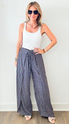 Postage Stamp Wrap Pants-170 Bottoms-Fashion Fuse-Coastal Bloom Boutique, find the trendiest versions of the popular styles and looks Located in Indialantic, FL