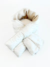 Reversible Puffer Sherpa Pull Through Scarf - White-260 Other Accessories-NYW-Coastal Bloom Boutique, find the trendiest versions of the popular styles and looks Located in Indialantic, FL