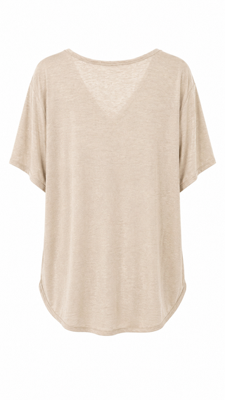 Paris Paws Embellished V-Neck Italian Top