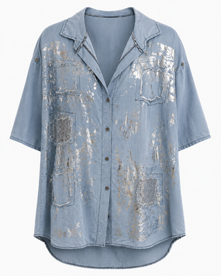 Confetti & Cocktails Italian Denim Tunic