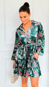 Paisley Poem Tiered Velvet Dress-200 Dresses/Jumpsuits/Rompers-JODIFL-Coastal Bloom Boutique, find the trendiest versions of the popular styles and looks Located in Indialantic, FL
