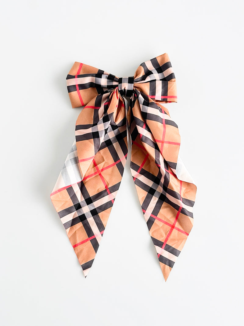 Plaid Perfection Bows Hair Clips-260 Other Accessories-ICCO ACCESSORIES-Coastal Bloom Boutique, find the trendiest versions of the popular styles and looks Located in Indialantic, FL