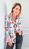 Rome Vessel Long Sleeve Shirt-130 Long Sleeve Tops-Dizzy Lizzie-Coastal Bloom Boutique, find the trendiest versions of the popular styles and looks Located in Indialantic, FL