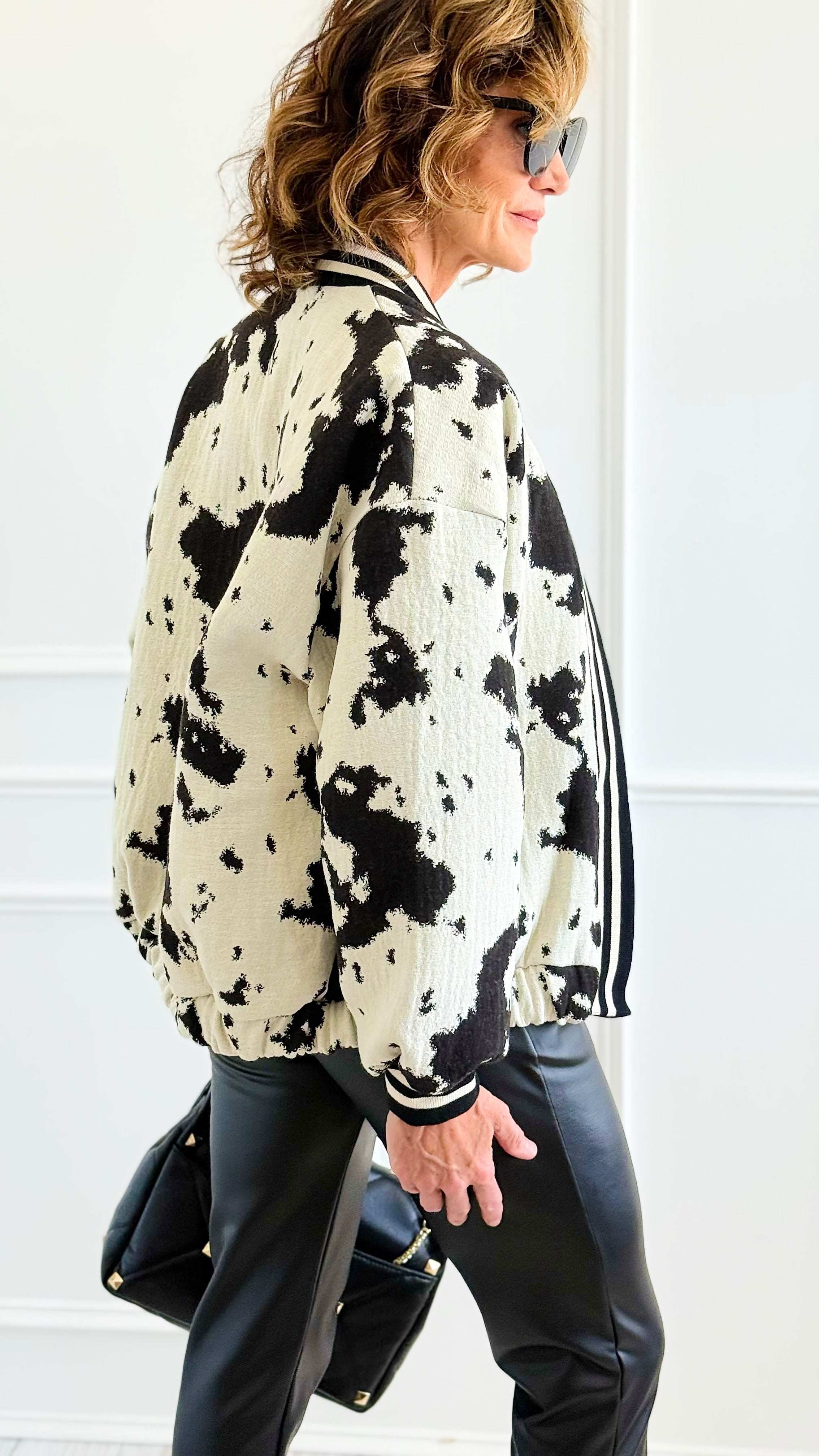 Golden Pearl Italian Jacket-160 Jackets-Mitica & Co-Coastal Bloom Boutique, find the trendiest versions of the popular styles and looks Located in Indialantic, FL