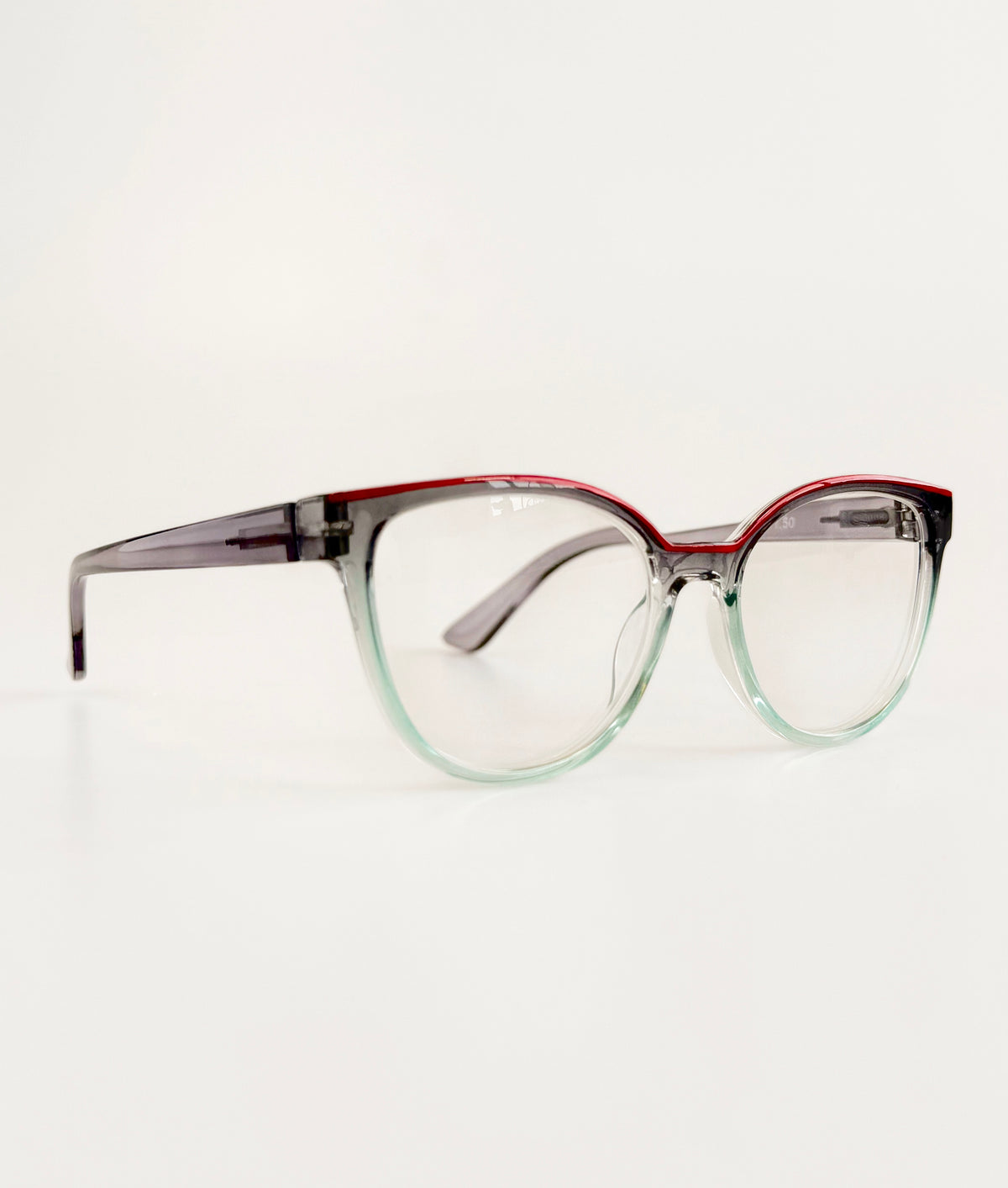 Sunset Fade Round Glasses-Red-260 Other Accessories-Creative Group-Coastal Bloom Boutique, find the trendiest versions of the popular styles and looks Located in Indialantic, FL