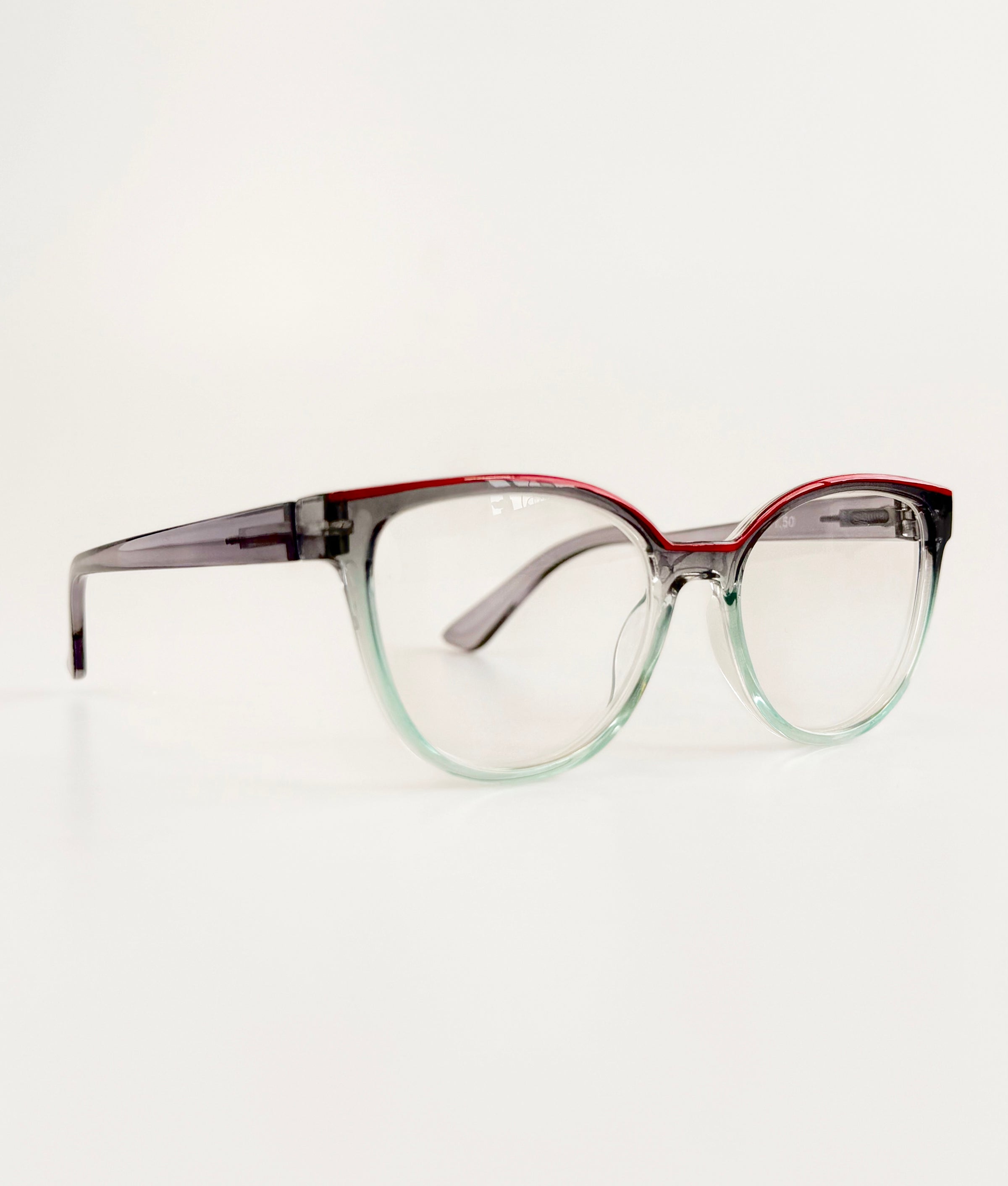 Sunset Fade Round Glasses-Red-260 Other Accessories-Creative Group-Coastal Bloom Boutique, find the trendiest versions of the popular styles and looks Located in Indialantic, FL