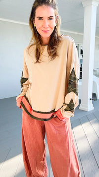 The Starbound Edge Top-110 Long Sleeve Tops-ODDI-Coastal Bloom Boutique, find the trendiest versions of the popular styles and looks Located in Indialantic, FL