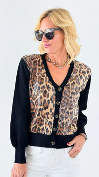 Fierce Elegance Knit Cardigan-150 Cardigans/Layers-L MASSIMO-Coastal Bloom Boutique, find the trendiest versions of the popular styles and looks Located in Indialantic, FL