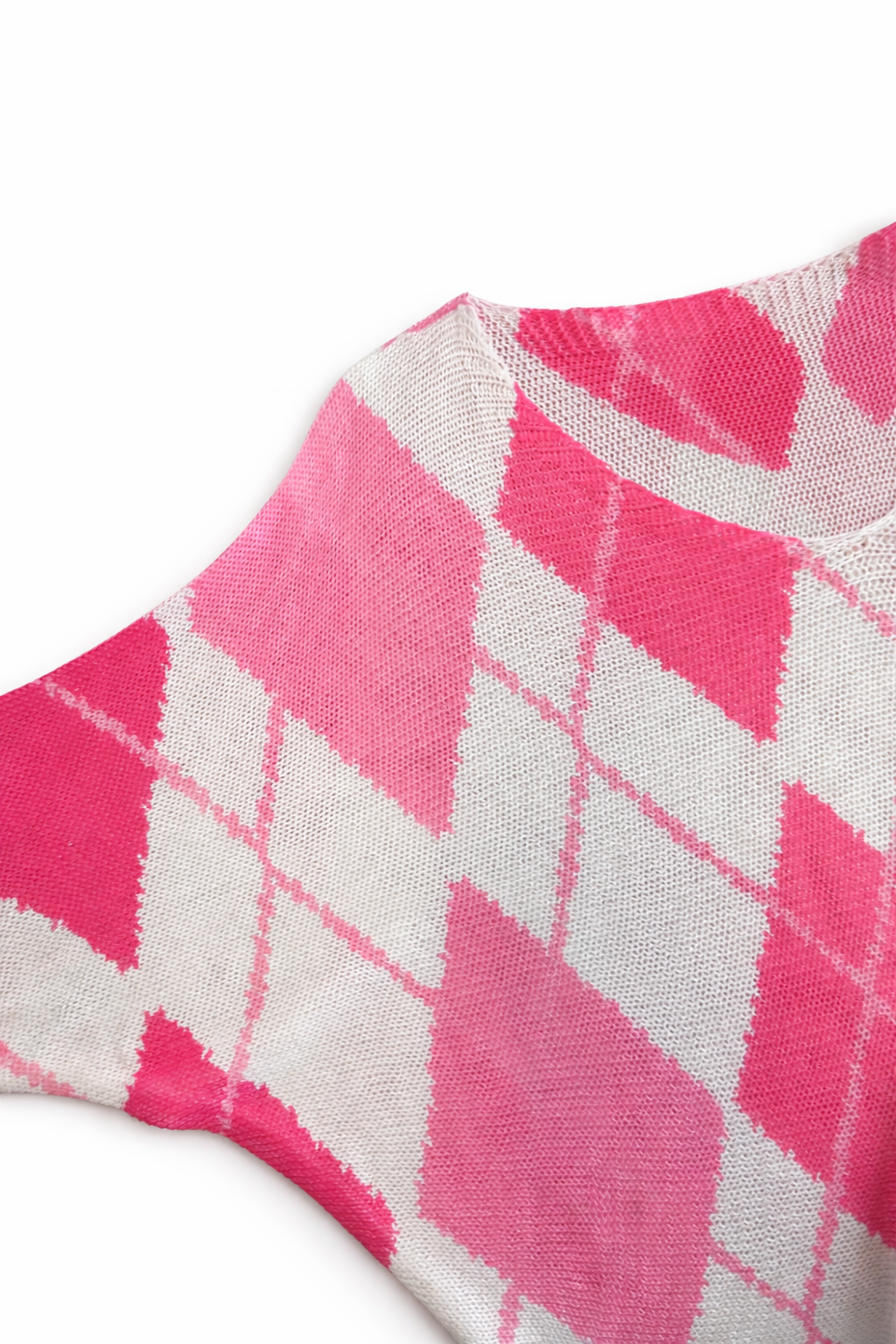 Sweet Intentions V- Neck Italian Knit Sweater- Pink