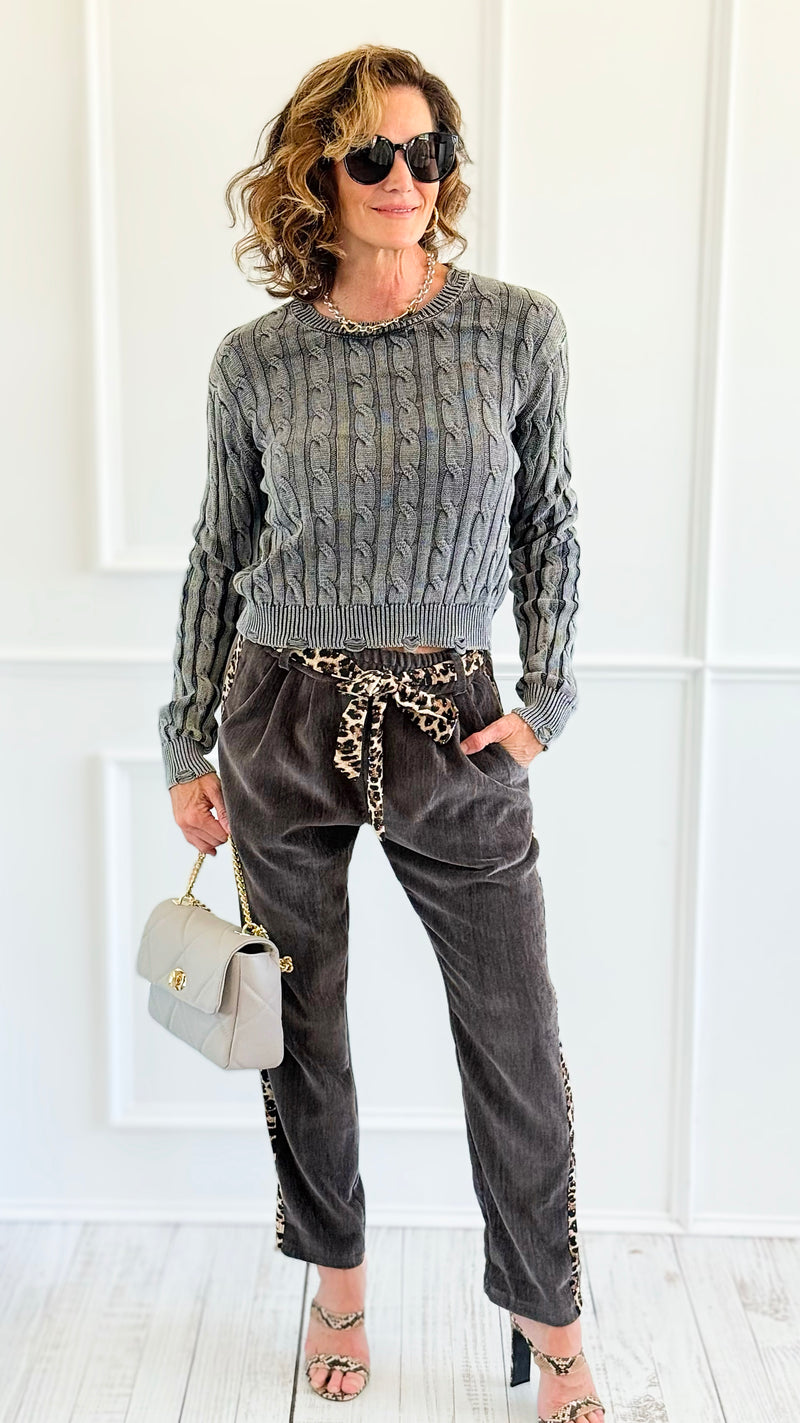 Twist & Texture Sweater-140 Sweaters-Weilco-Coastal Bloom Boutique, find the trendiest versions of the popular styles and looks Located in Indialantic, FL