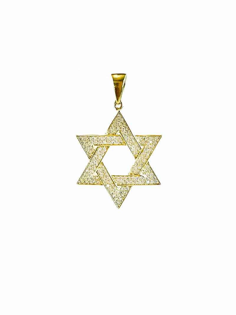 Micropave Star Pendant-230 Jewelry-NYC-Coastal Bloom Boutique, find the trendiest versions of the popular styles and looks Located in Indialantic, FL