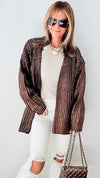 Nightingale Chunky Knit Cardigan - Copper-150 Cardigans/Layers-BIBI-Coastal Bloom Boutique, find the trendiest versions of the popular styles and looks Located in Indialantic, FL