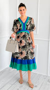 Palm Springs Color Block Dress - Black-200 Dresses/Jumpsuits/Rompers-VOY-Coastal Bloom Boutique, find the trendiest versions of the popular styles and looks Located in Indialantic, FL