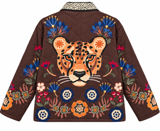 Untamed Bloom Quilted Italian Jacket