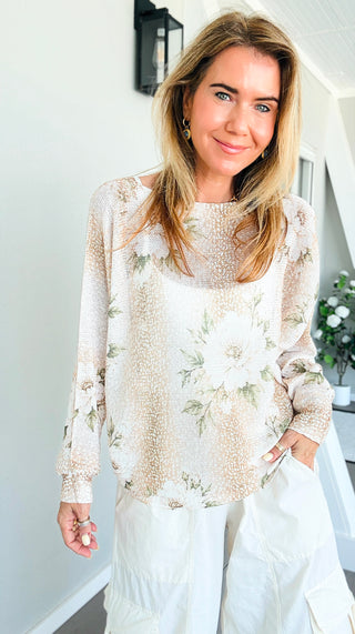 Garden Grace Italian St Tropez Knit