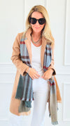 Effortlessly Refined Single Button Coat-160 Jackets-Love Tree Fashion-Coastal Bloom Boutique, find the trendiest versions of the popular styles and looks Located in Indialantic, FL