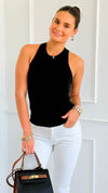 Second Skin Butter Racer Back Tank-00 Sleevless Tops-Rae Mode-Coastal Bloom Boutique, find the trendiest versions of the popular styles and looks Located in Indialantic, FL