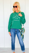 Homebody Club Graphic Sweatshirt-110 Long Sleeve Tops-Gilli-Coastal Bloom Boutique, find the trendiest versions of the popular styles and looks Located in Indialantic, FL